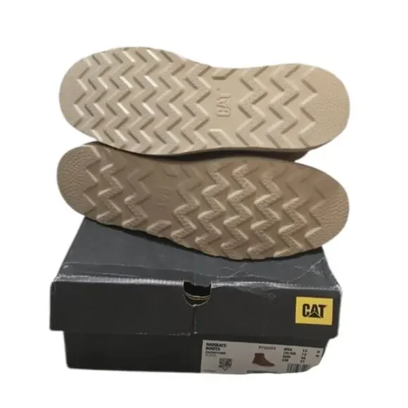 CAT Caterpillar Men’s 13 Suede Work Boots Lace Up Rugged Utility Casual Heritage